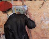 卡尔 拉尔森 : The Still Life Painter